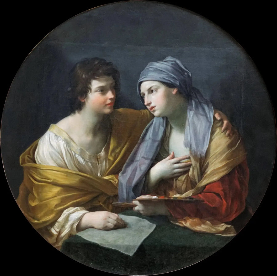 Piirustuksen ja värin liitto - Guido Reni