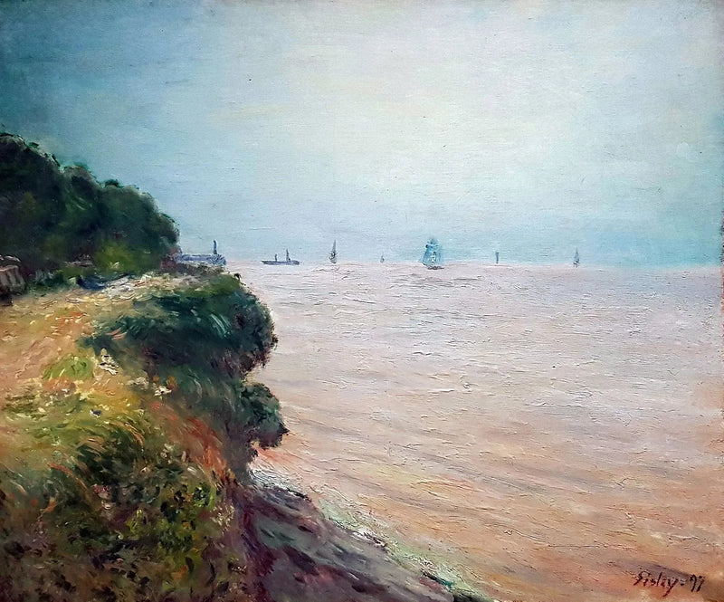 Langlandin lahti - Alfred Sisley