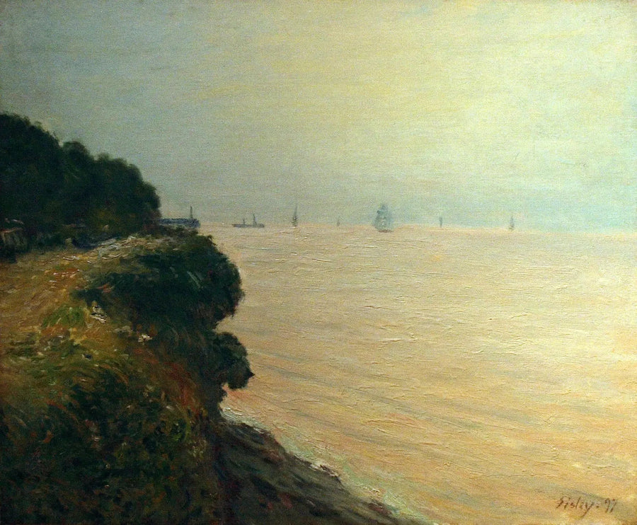Langlandin lahti - Alfred Sisley