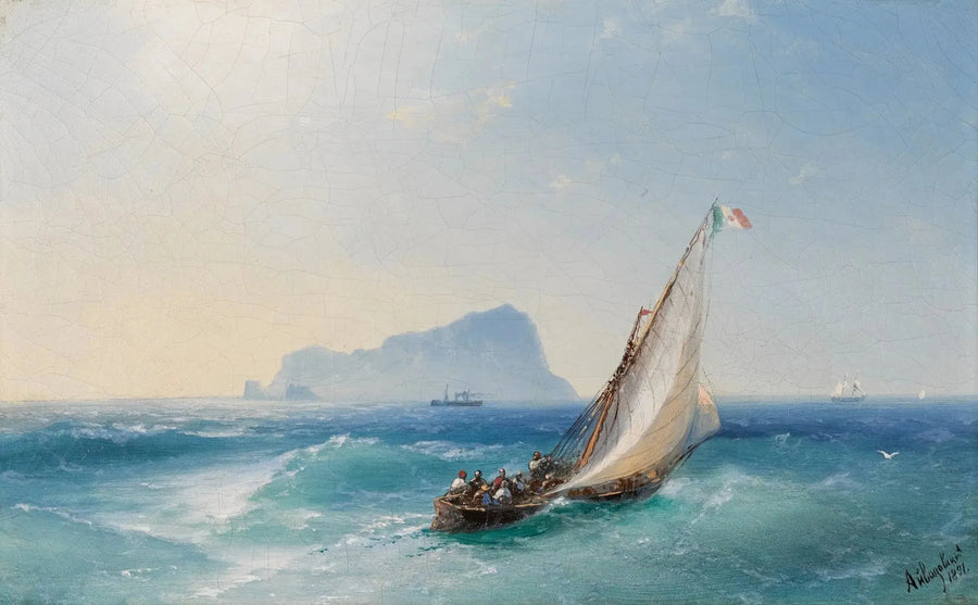 Napolinlahti ja Capri - Ivan Aïvazovski