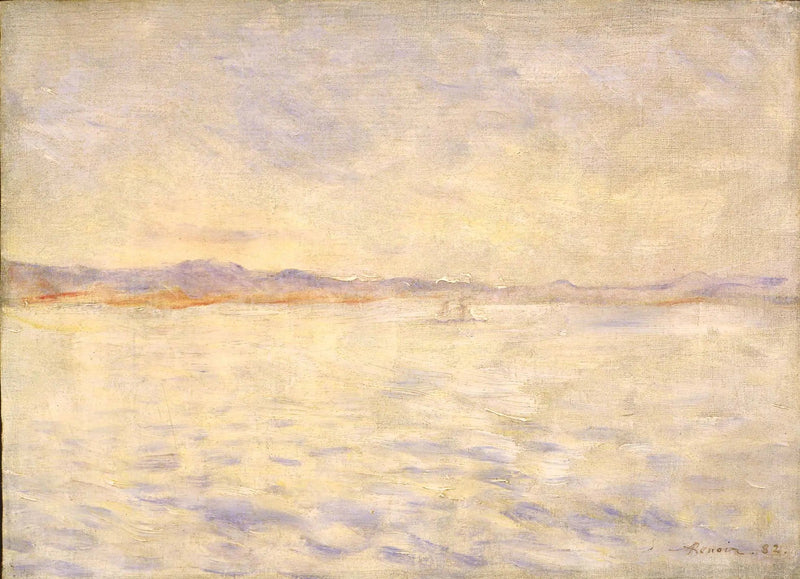 Napolin lahti - Pierre-Auguste Renoir