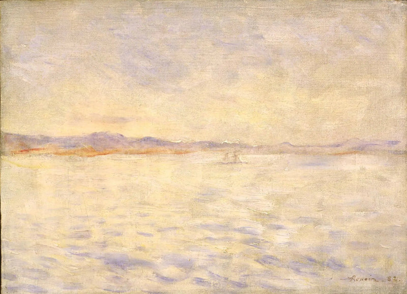 Napolin lahti - Pierre-Auguste Renoir