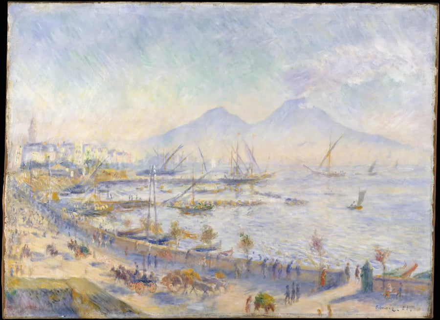 Napolin lahti - Pierre-Auguste Renoir