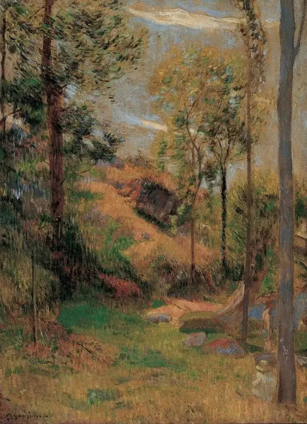 Uiminen Pont-Avenin sataman edessä - Paul Gauguin