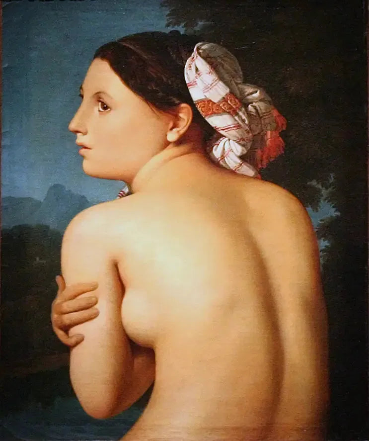Puolialaston uimari - Jean-Auguste-Dominique Ingres