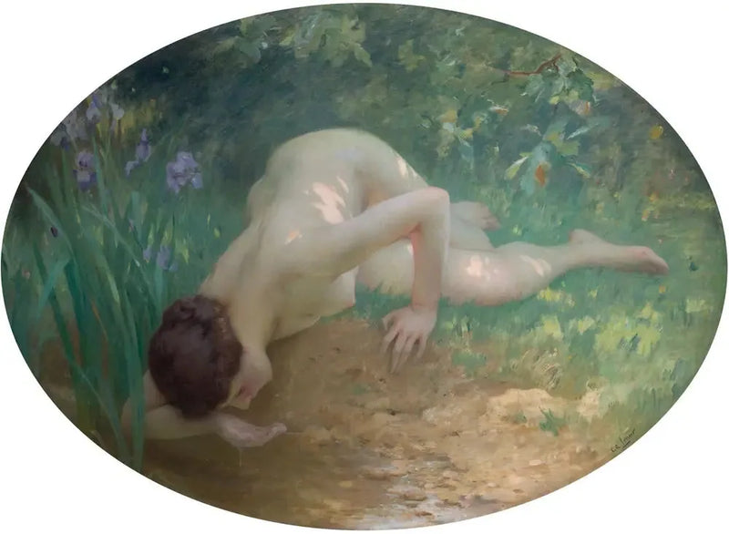 Uimastyttö - Charles Amable Lenoir