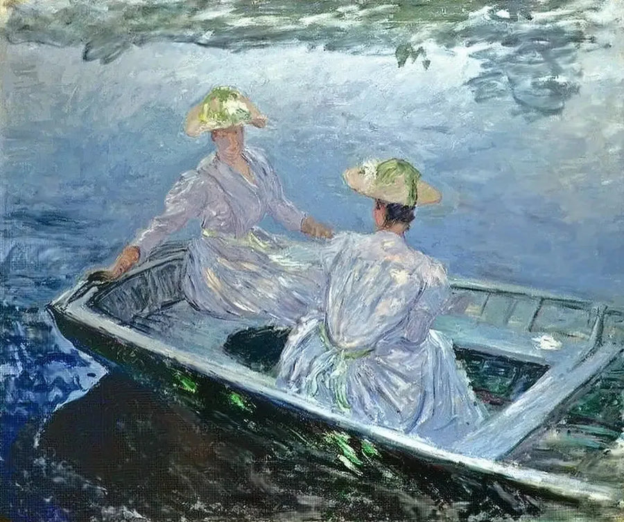 Sininen vene - Claude Monet