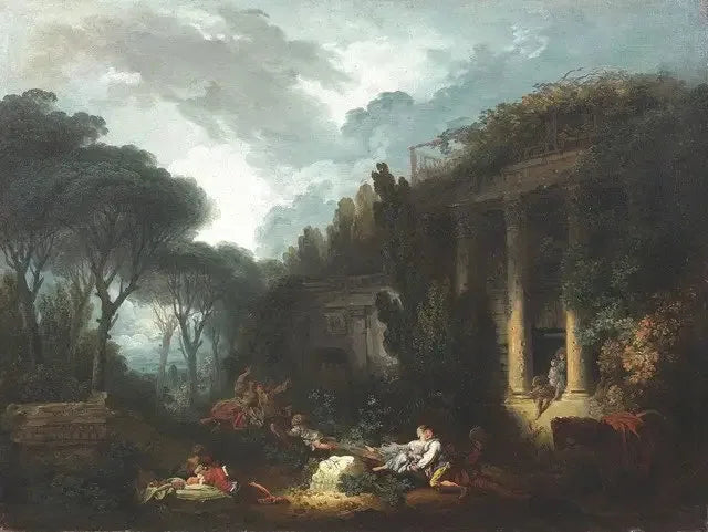 La bascule - Jean-Honoré Fragonard