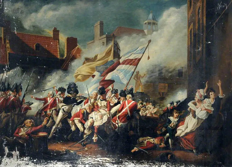 Jersey-taistelu - John Singleton Copley