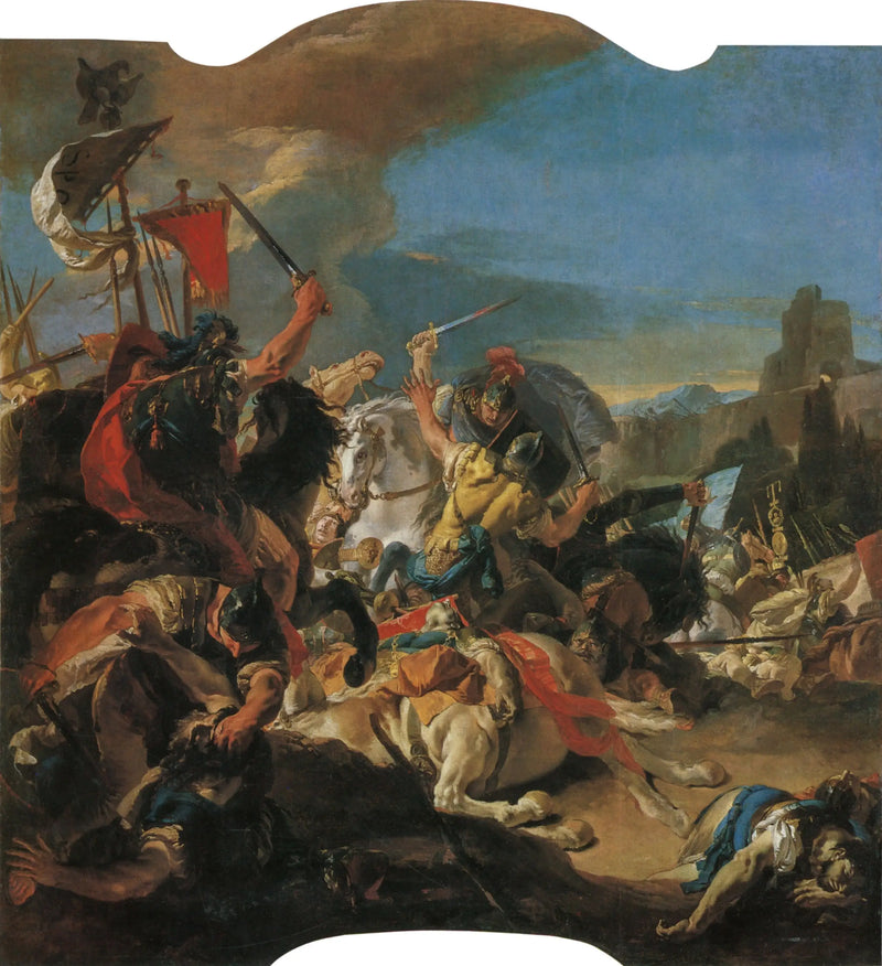 Vercellae-taistelu - Giovanni Battista Tiepolo