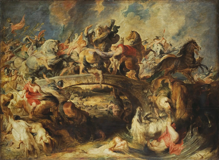 Amazoneiden taistelu - Peter Paul Rubens