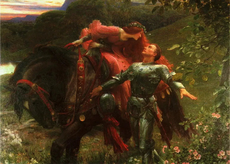 La Belle Dame sans Merci - Frank Bernard Dicksee