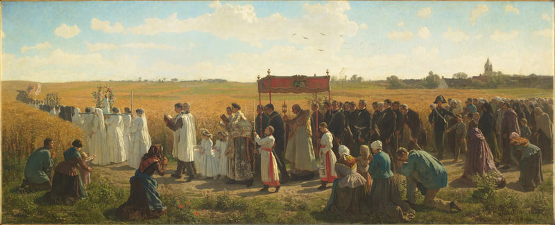 Viljan siunaus Artoisissa - Jules Breton
