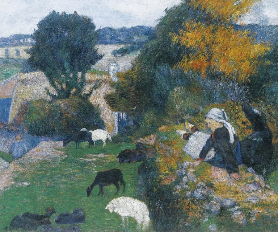 Bretoni paimen - Paul Gauguin