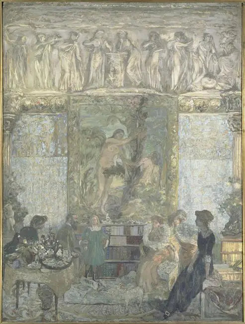 Kirjastokokoelma - Édouard Vuillard