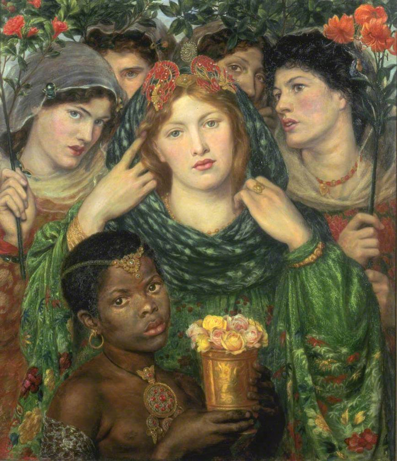 La Bien-Aimée tai La Mariée - Dante Gabriel Rossetti