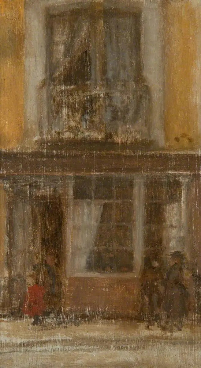 Pyykkäri, Dieppe - James Abbott McNeill Whistler
