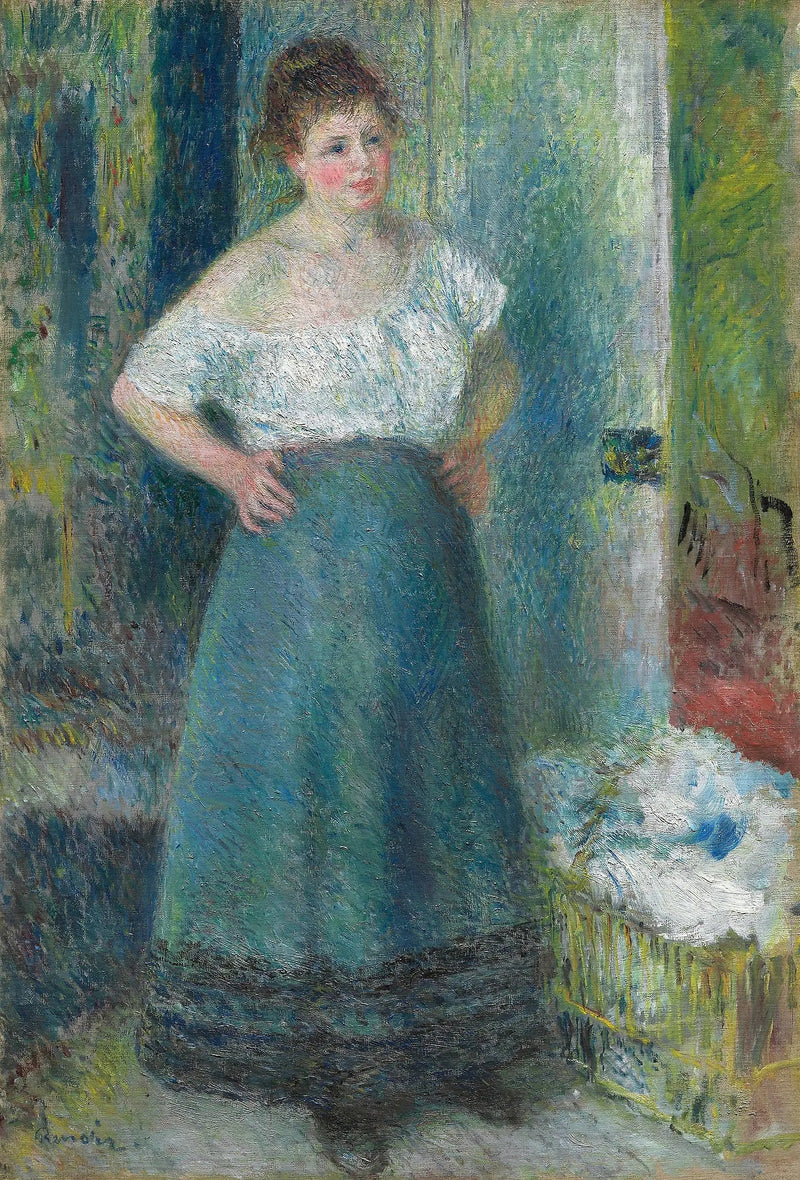 Pyykkäri - Pierre-Auguste Renoir
