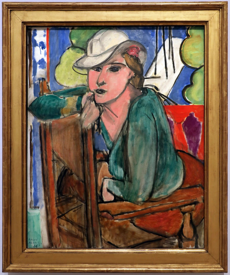 Vihreä pusero - Henri Matisse