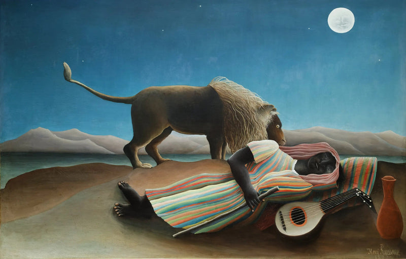 La Bohémienne uneksii - Henri Rousseau
