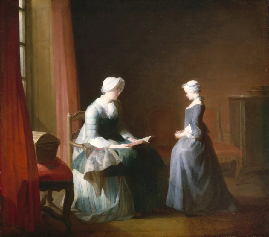 Hyvä koulutus - Jean Siméon Chardin