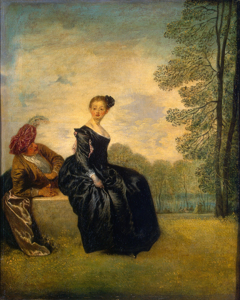 La Boudeuse - Antoine Watteau