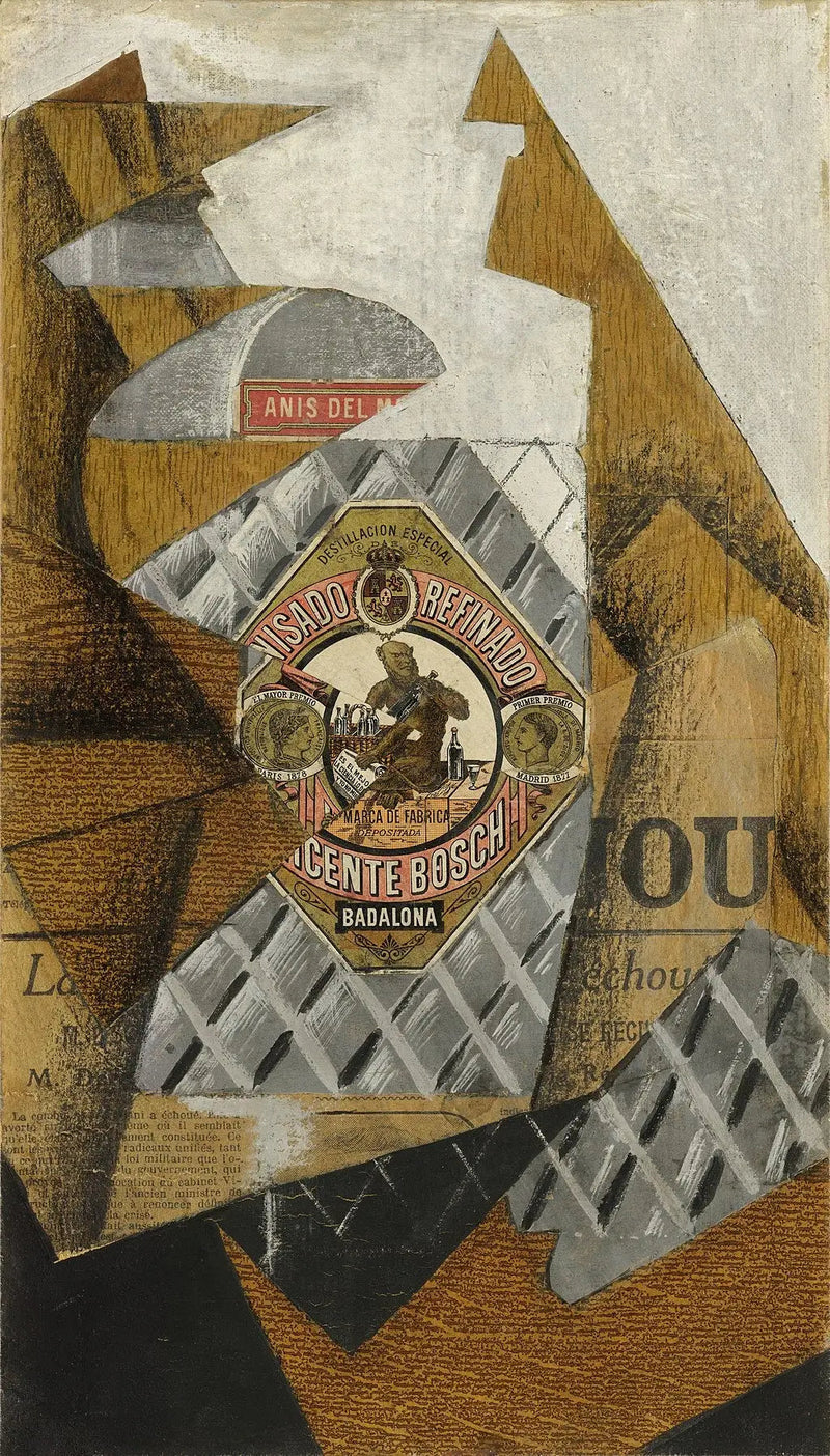 Anikkin pullo - Juan Gris