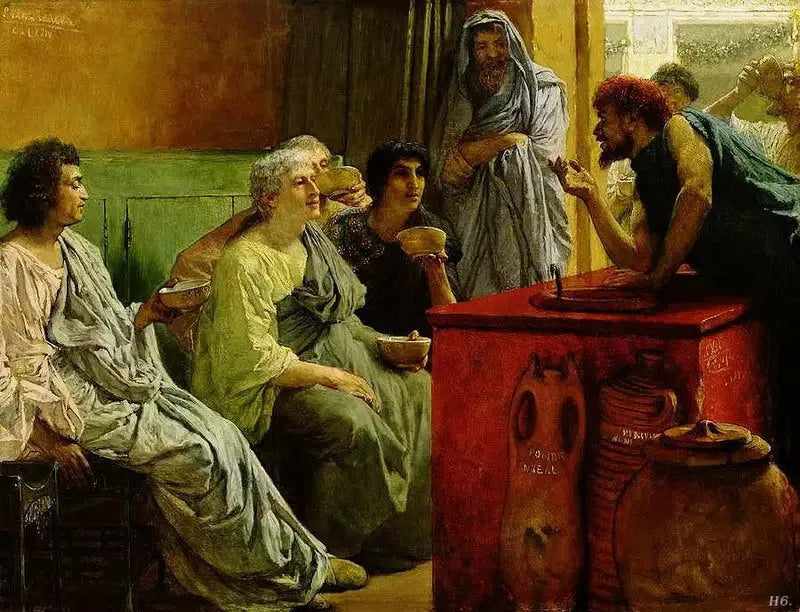 Viiniliike - Lawrence Alma-Tadema