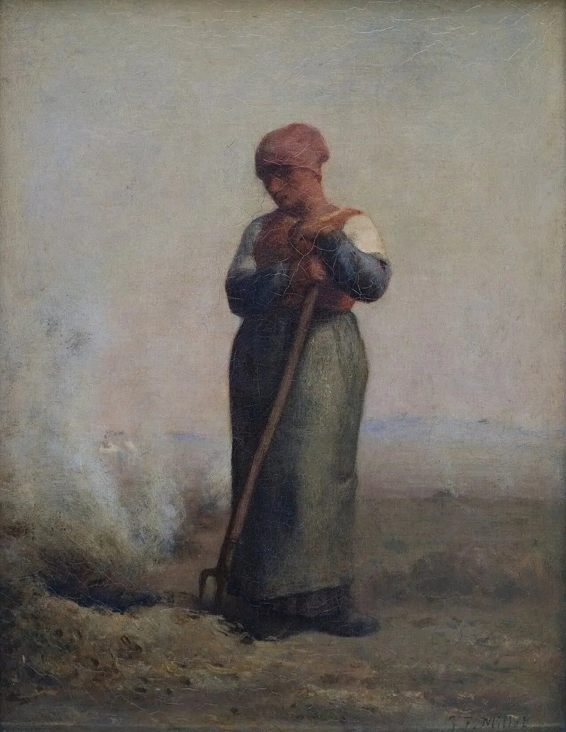 Yrttien polttaja - Jean-François Millet