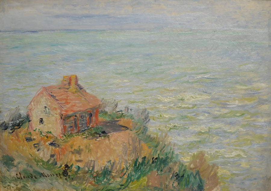 Tullimiesten maja. Iltapäivän vaikutelma - Claude Monet