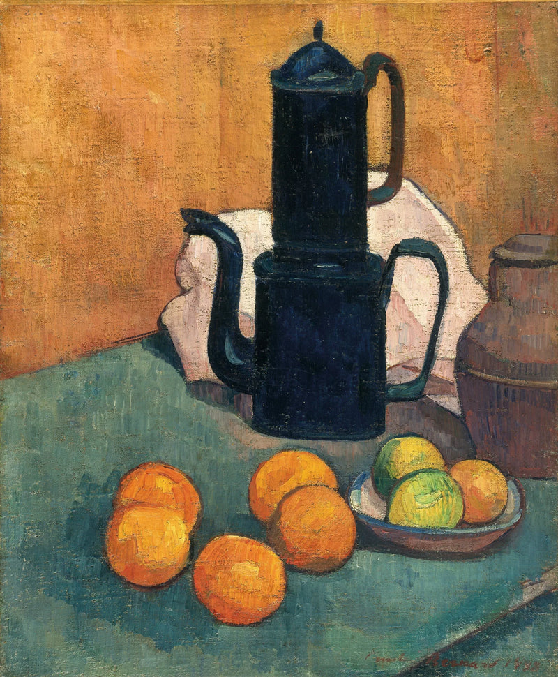 Sininen kahvinkeitin - Émile Bernard
