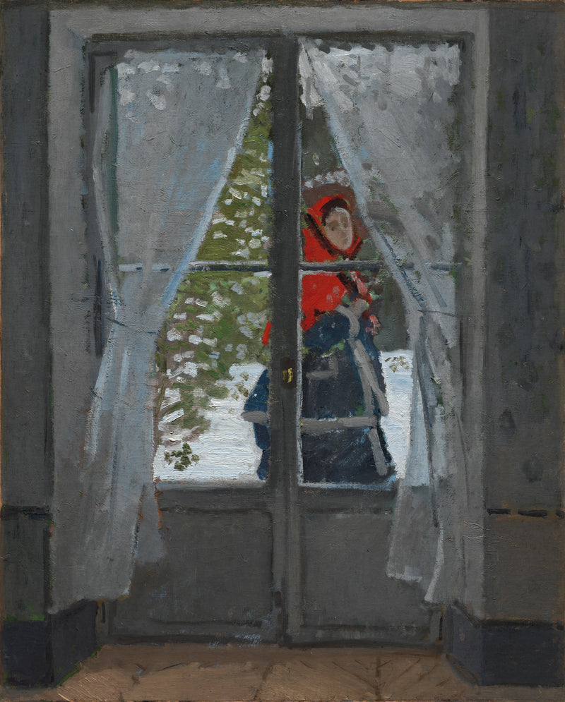 The Red Capeline W257 - Claude Monet