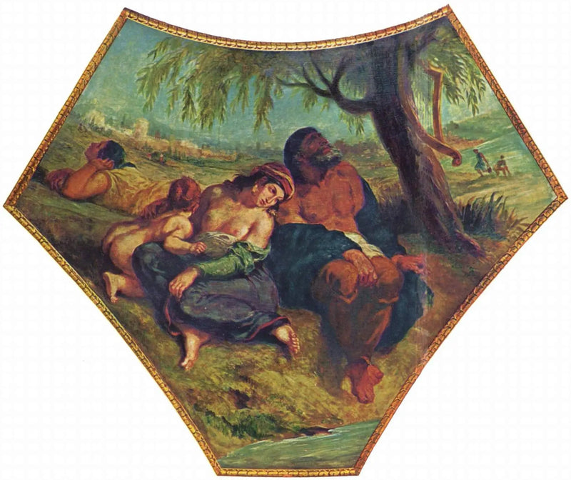 Babylonin vankeus - Eugène Delacroix