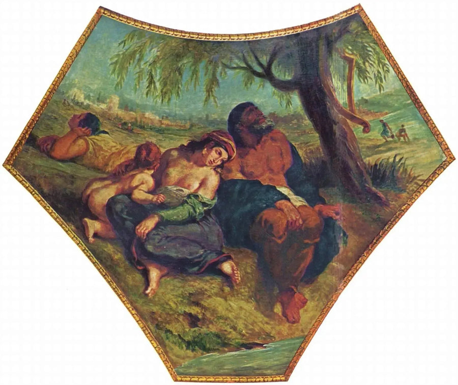 Babylonin vankeus - Eugène Delacroix