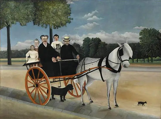 Isän Junierin kärry - Henri Rousseau