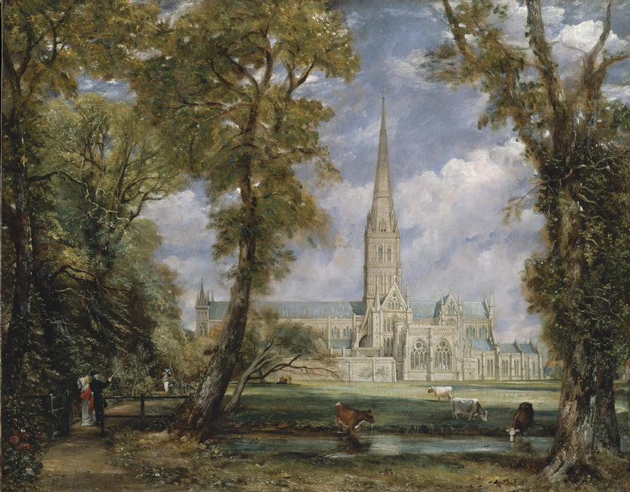 Salisburyin katedraali eväskertomuksista - John Constable