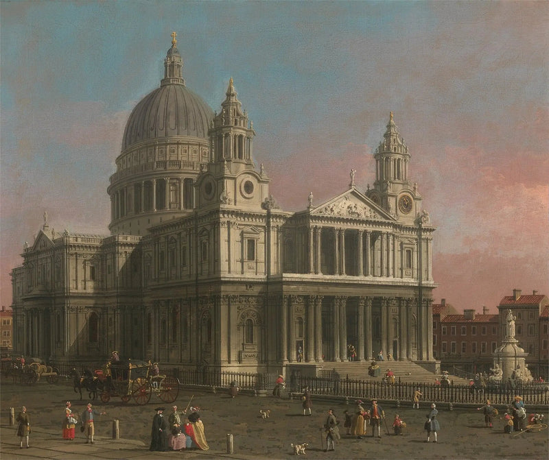 Pyhän Paavalin katedraali - Canaletto
