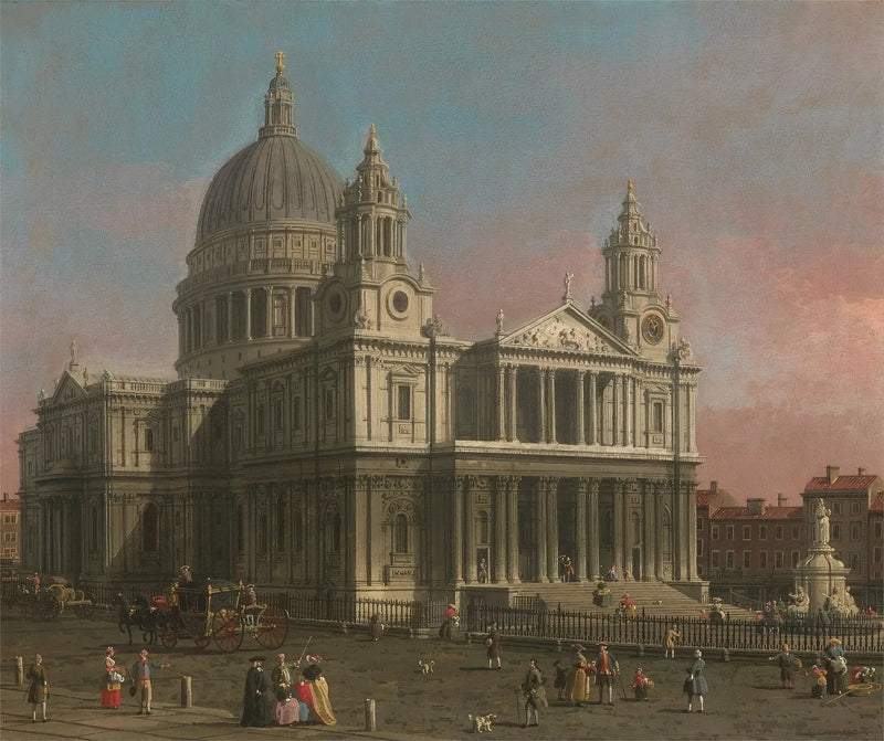 Pyhän Paavalin katedraali - Canaletto