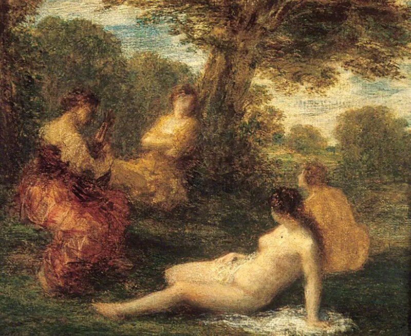 Keskustelu - Henri Fantin-Latour