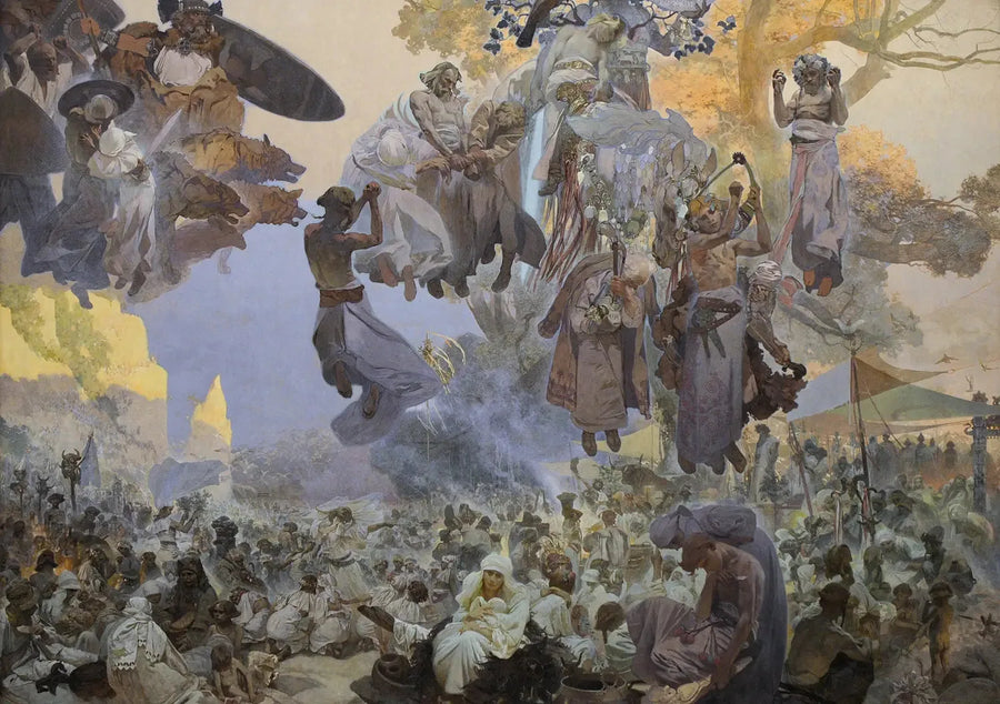 Svantovítin juhla - Alphonse Mucha