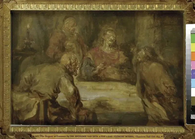 Emmauksen illallinen - Antoine van Dyck
