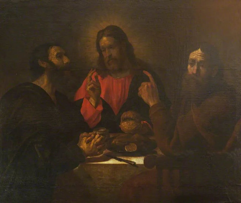 Emmauksen illallinen - Ludovico Carracci