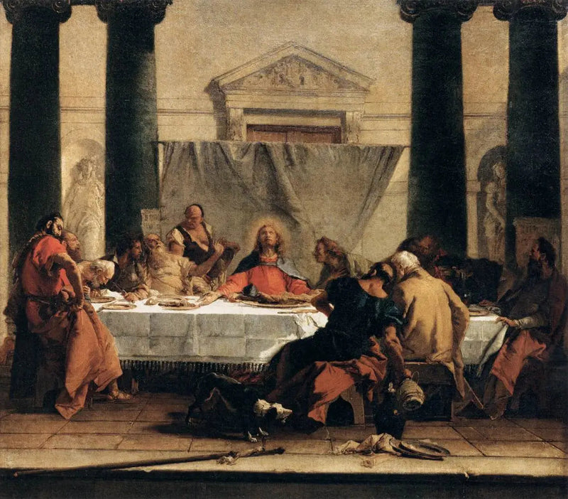 La Last Supper - Giovanni Battista Tiepolo