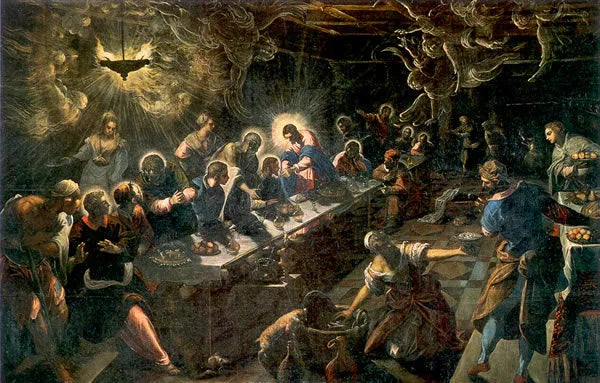 Viimeinen ehtoollinen - Jacopo Tintoretto