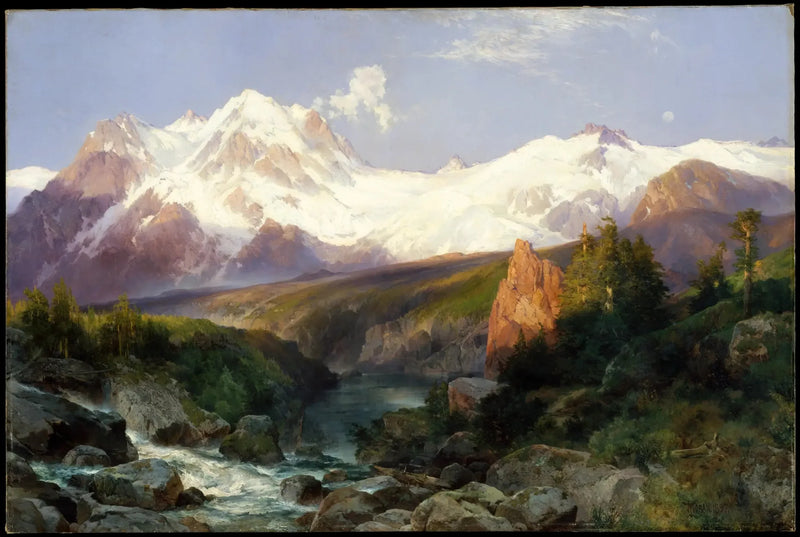 Tetonsin vuorijono - Thomas Moran