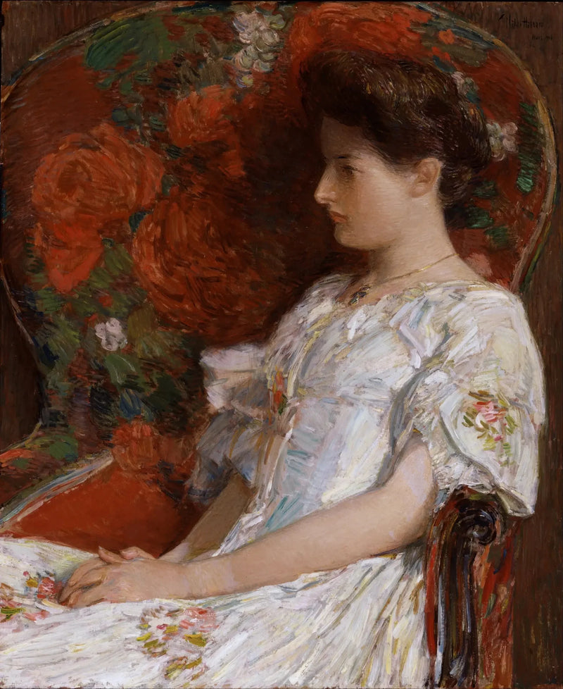 Viktoriaaninen tuoli - Childe Hassam