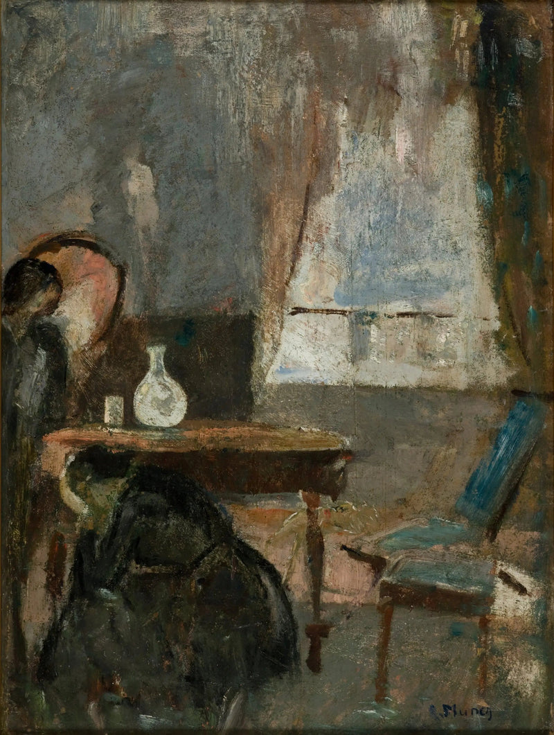 Sairaan huone - Edvard Munch
