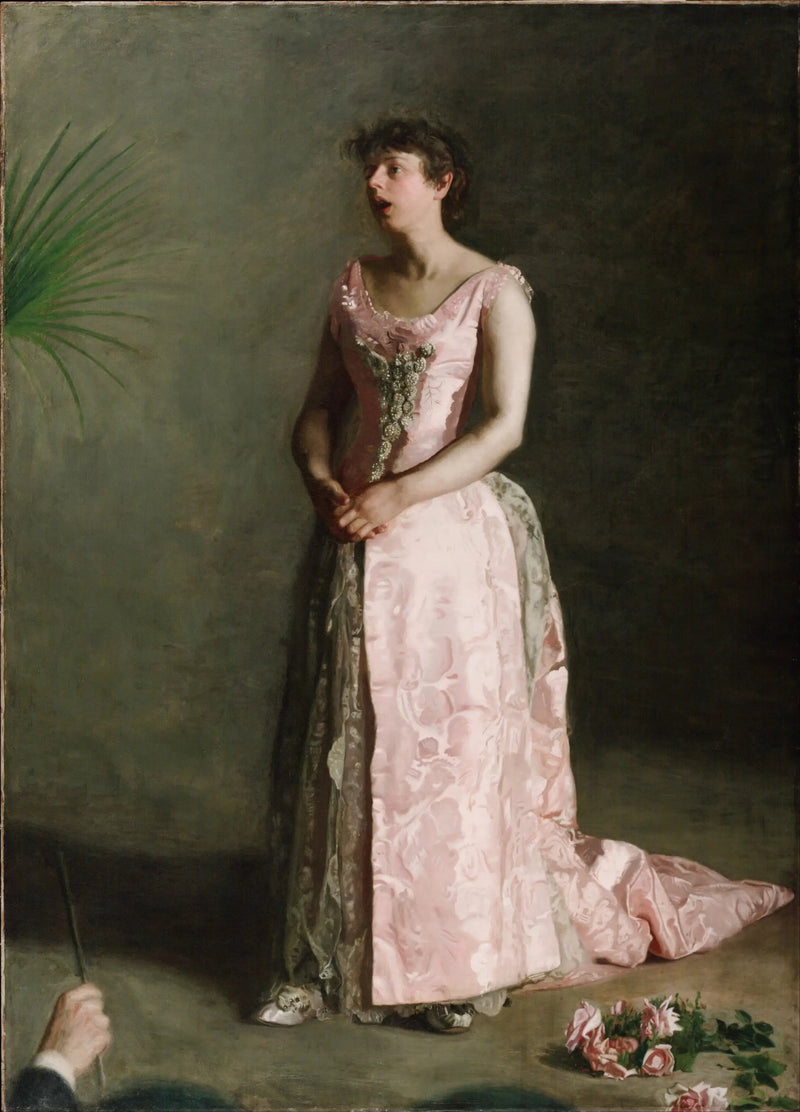 Konserttilaulaja - Thomas Eakins