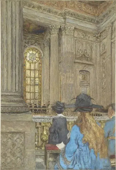 Versailles'n linnan kapelli - Édouard Vuillard