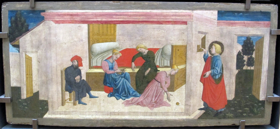 Pyhän Nikolaoksen laupeus - Giovanni Francesco da Rimini